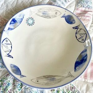 Papart ceramic Handpainted in Turkey Bowls Fish